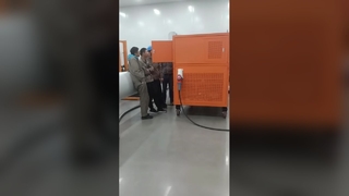 अंकुरा द्वारा उपयोग की जाने वाली बड़े पैमाने की वैक्यूम पंपिंग यूनिट और पूरी तरह से स्वचालित रिकवरी यूनिट