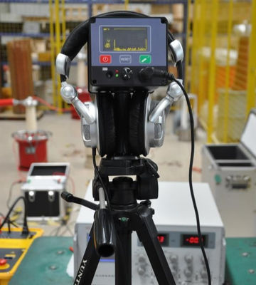 उच्च वोल्टेज लाइव इन्सुलेटर आंशिक डिस्चार्ज अल्ट्रासोनिक डिटेक्टर डुअल सेंसर ODM