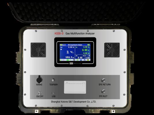 Kstone KS30-3 SF6 परीक्षक: बिजली उपकरण रखरखाव के लिए सटीक आर्द्रता, शुद्धता और SO₂ का पता लगाना